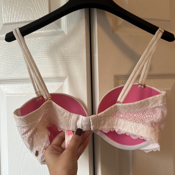 PINK by Victoria’s Secret date plunge push up multi-way bra - Picture 3 of 5